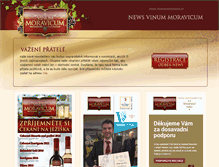 Tablet Screenshot of news.vinummoravicum.cz